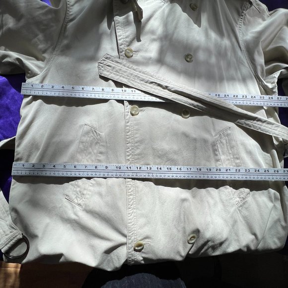 Vintage 📌Double Breasted  Classic Men's Business Trench Coat - Picture 10 of 14